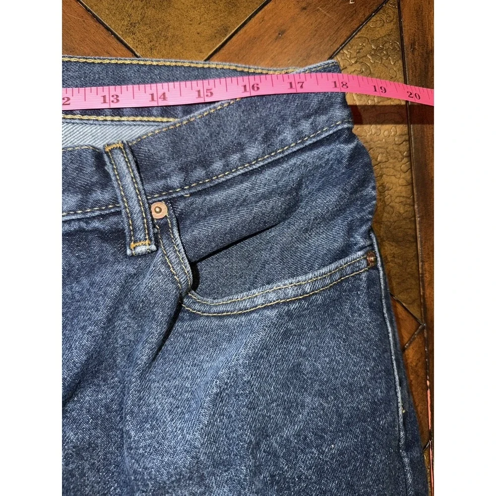 Vintage Levi's 505 Regular Fit Jeans Dark Wash Denim Straight Leg 36x30 Y2K